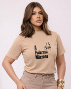 Camiseta A Poderosa Mãezona Com Estampa Inspirada Em Filme