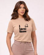 Camiseta A Poderosa Mãezona Com Estampa Inspirada Em Filme