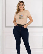 Camiseta A Vida Não Vem Com Receita Mas Vem Com Mãe