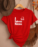 Camiseta A Poderosa Mãezona Com Estampa Inspirada Em Filme
