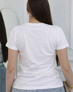 Camiseta Feminina 100% Algodão "Mãe E Filha Delicada" Dia Das Mães