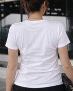 Camiseta Feminina 100% Algodão "Deus Cuida" Dia Das Mães