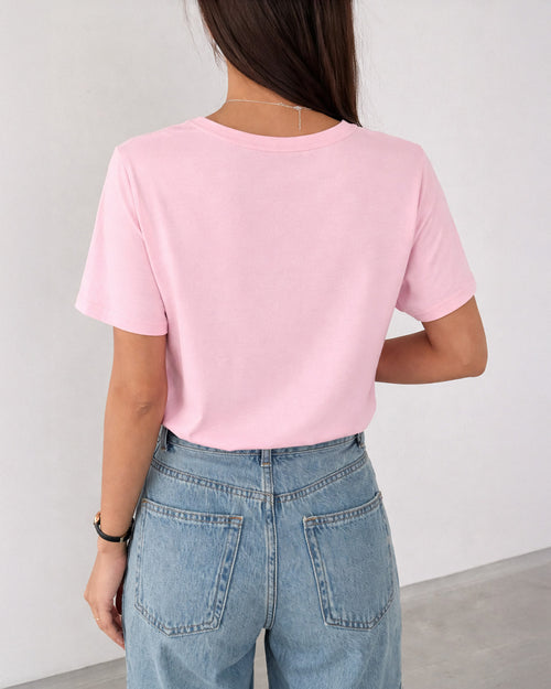 Camisa 100% Algodão Feminina "Feliz Dia Das Mães" Feliz Dia Das Mães