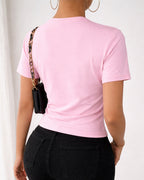 Camiseta A Vida Não Vem Com Receita Mas Vem Com Mãe