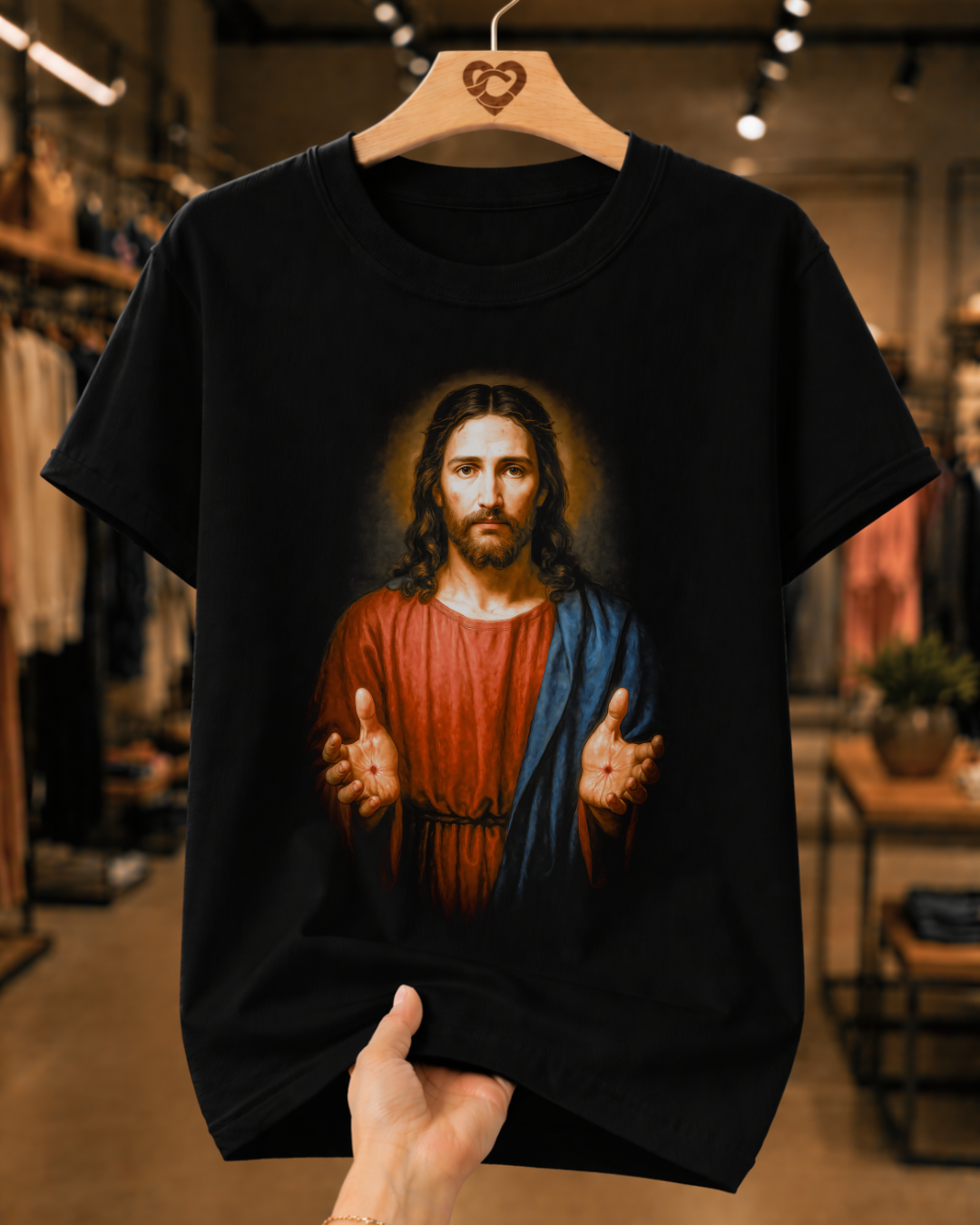 Camiseta Feminina Jesus Cristo