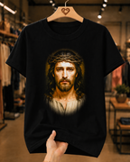 Camiseta Feminina Jesus Coroado De Espinhos