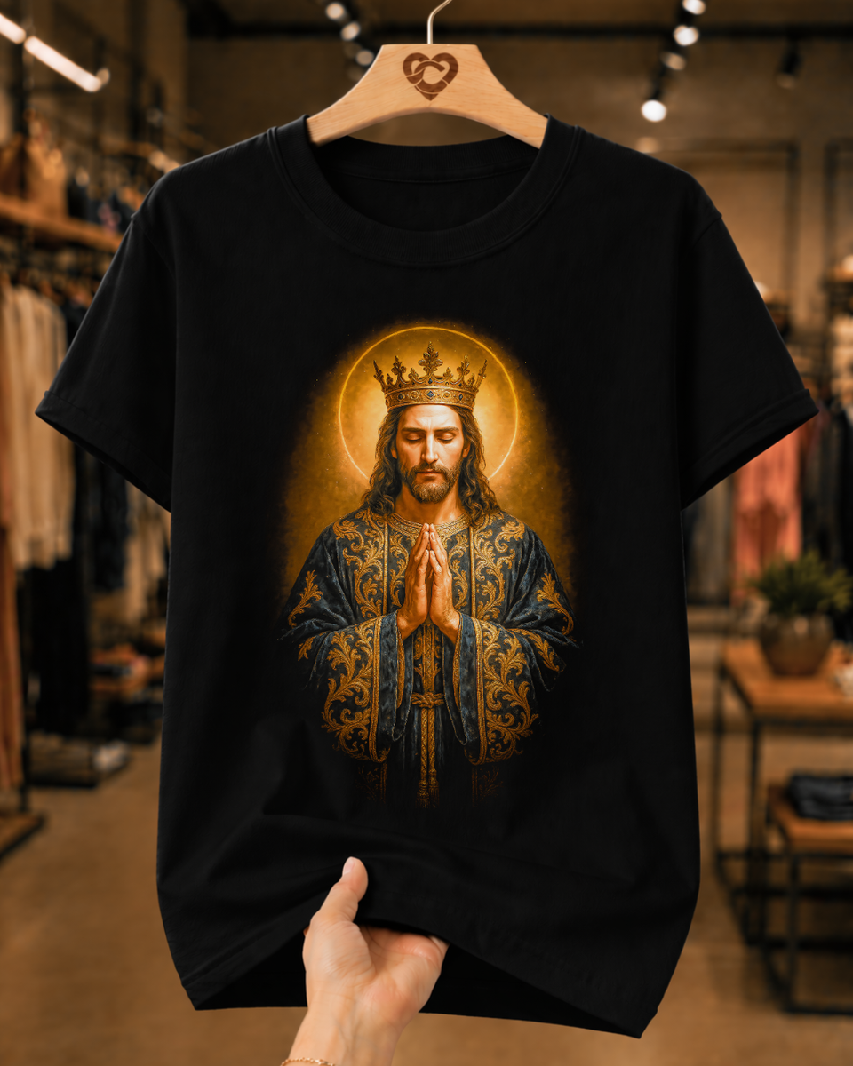 Camiseta Feminina Cristo Rei