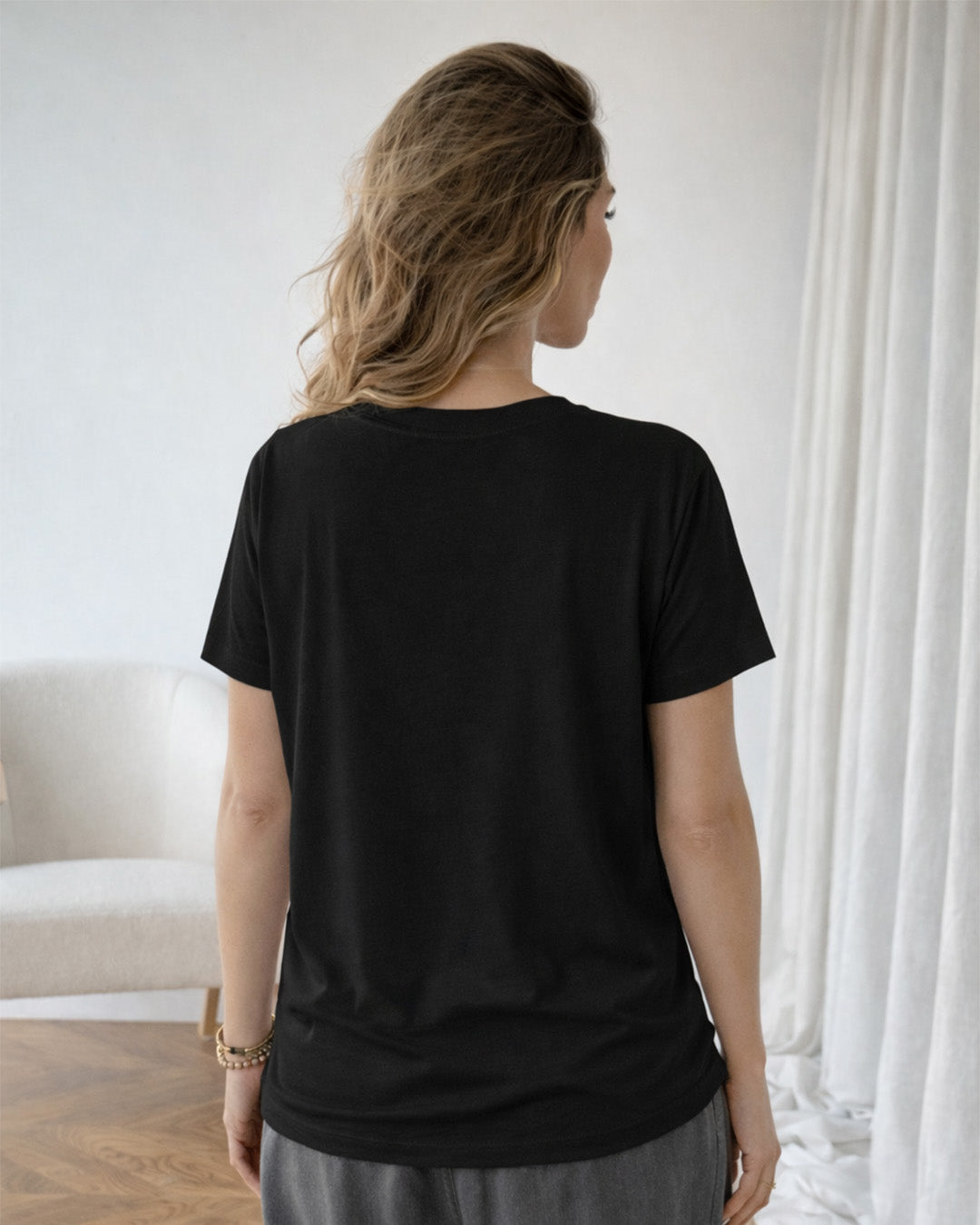 Camiseta Feminina 100% Algodão "Ser Mãe É Amor Infinito" Dia Das Mães