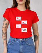 Camiseta Feminina 100% Algodão "Mãe Meu Amor Eterno" Dia Das Mães