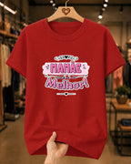 Camiseta Feminina 100% Algodão "Mamãe Você É A Melhor" Dia Das Mães