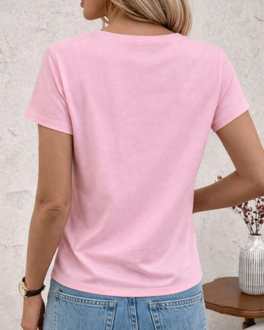 Camiseta Feminina 100% Algodão "Mãe Amor Eterno" Dia Das Mães