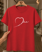 Camiseta Feminina Mãe Coração Delicado
