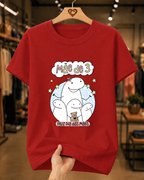 Camiseta Feminina 100% Algodão "Mãe De 3" Dia Das Mães