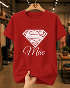 Camiseta Feminina Mãe Super Heroína
