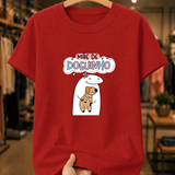 Camiseta Feminina 100% Algodão "Mãe De Doguinho" Dia Das Mães