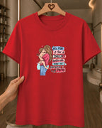 Camiseta Feminina 100% Algodão "Ser Mãe É Amor Infinito" Dia Das Mães