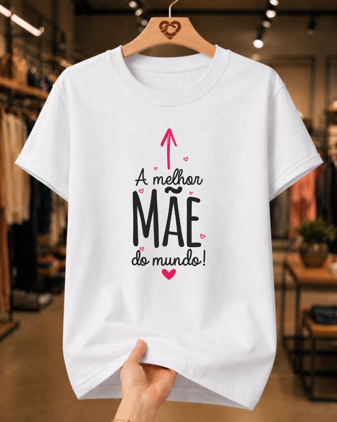 Camiseta Feminina A Melhor Mãe Do Mundo