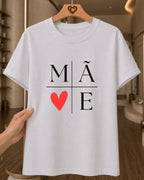 Camiseta Feminina Mãe Com Amor