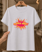 Camiseta Feminina 100% Algodão "Super Mãe" Dia Das Mães