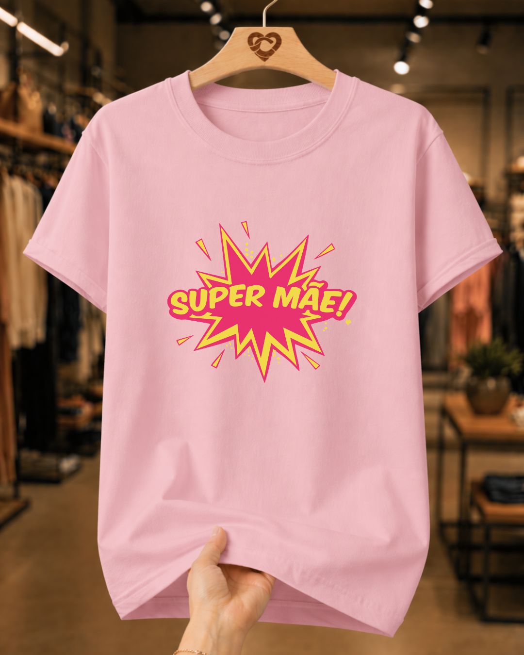 Camiseta Feminina Super Mãe