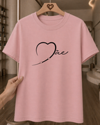 Camiseta Feminina Mãe Coração Delicado
