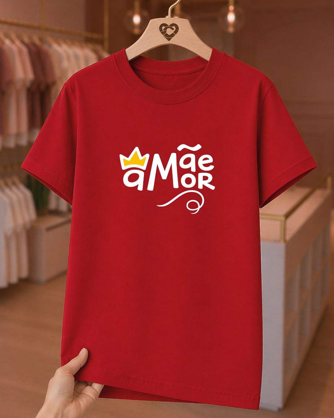 Camiseta Feminina Mãe Amor