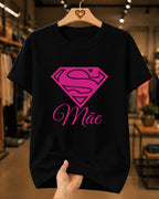 Camiseta Feminina Mãe Super Heroína