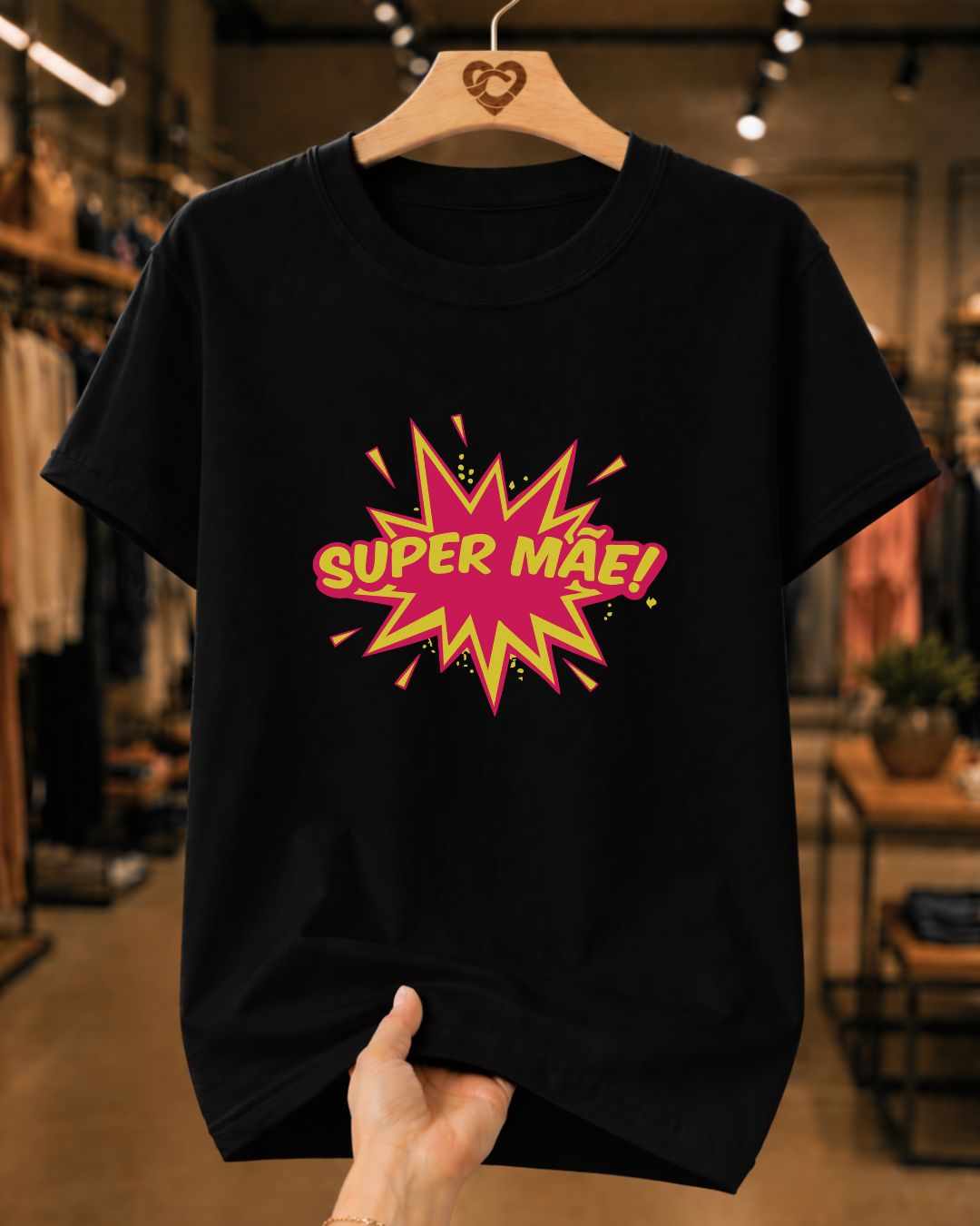 Camiseta Feminina Super Mãe