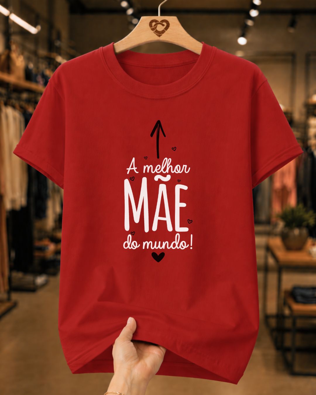 Camiseta Feminina A Melhor Mãe Do Mundo