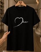 Camiseta Feminina Mãe Coração Delicado