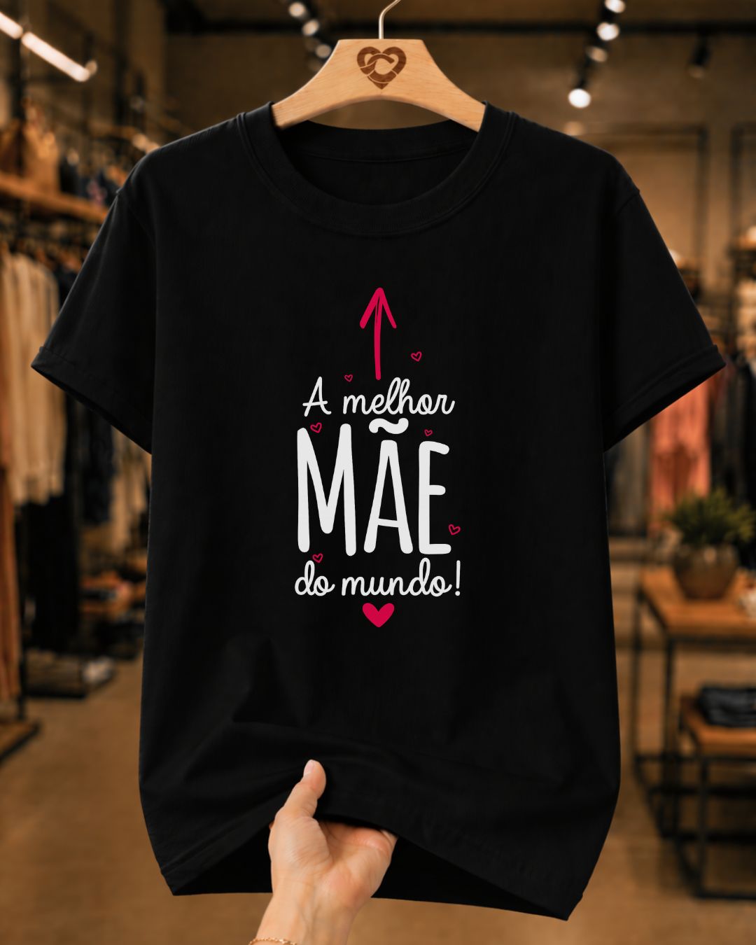 Camiseta Feminina A Melhor Mãe Do Mundo
