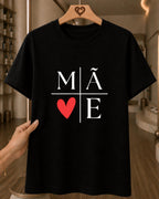 Camiseta Feminina Mãe Com Amor