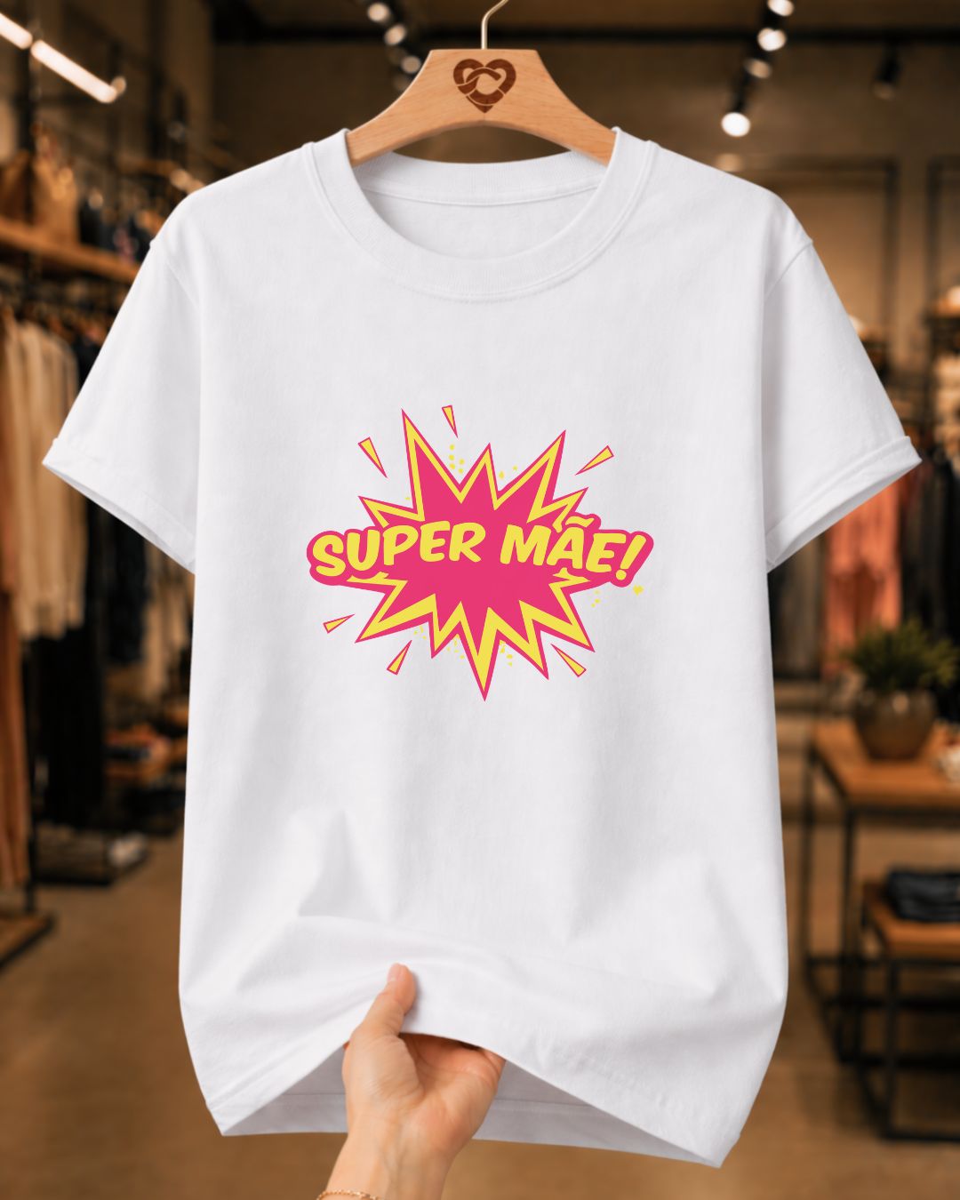 Camiseta Feminina Super Mãe