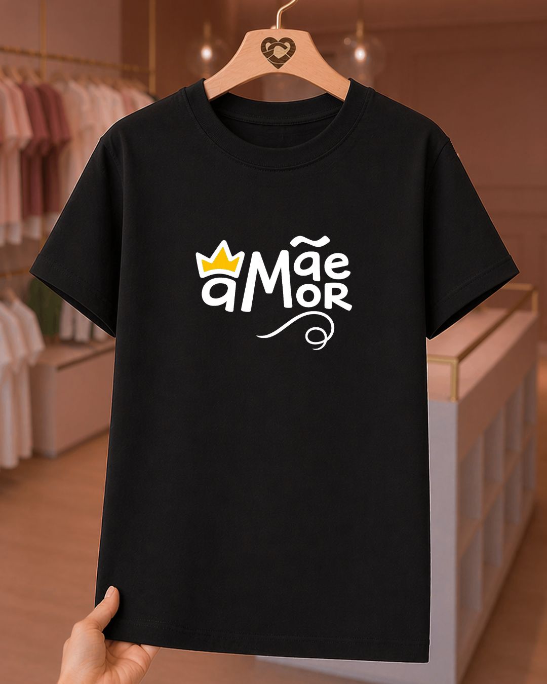 Camiseta Feminina Mãe Amor