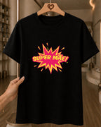 Camiseta Feminina 100% Algodão "Super Mãe" Dia Das Mães