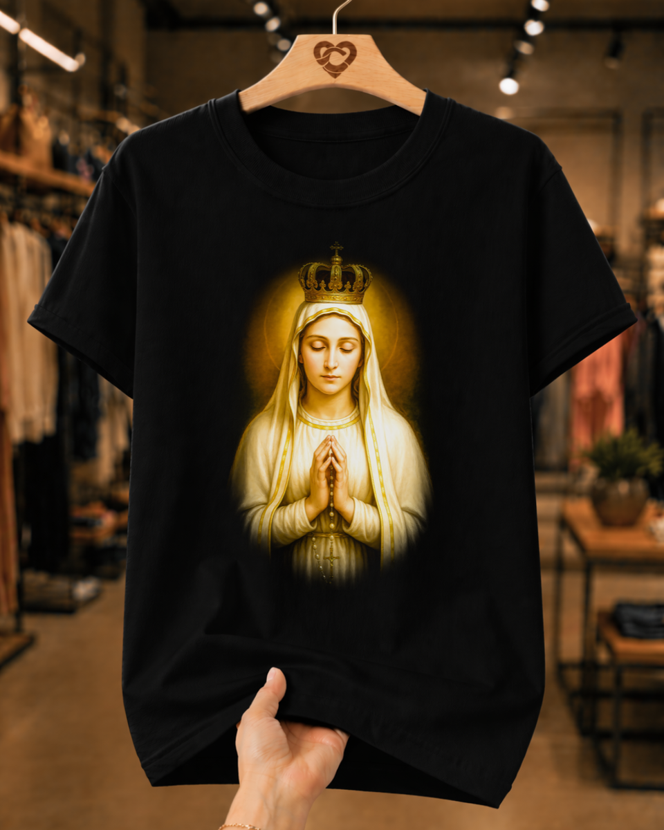 Camiseta Feminina Nossa Senhora De Fátima