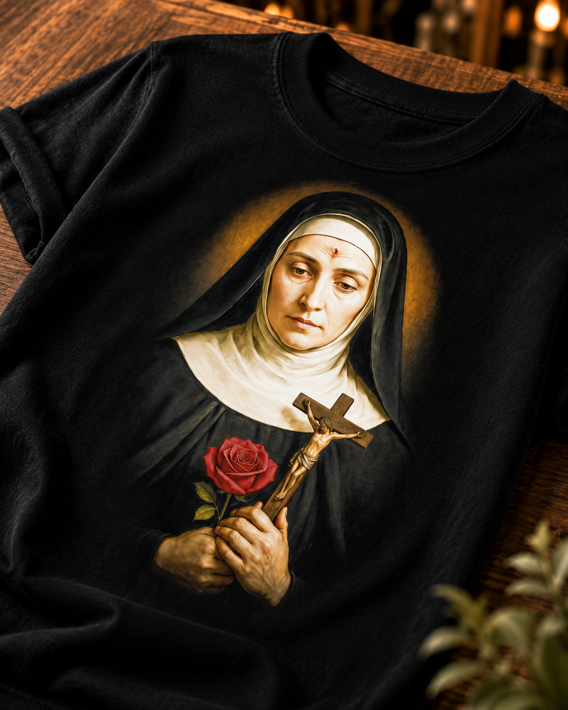 Camiseta Feminina Santa Rita De Cássia