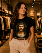 Camiseta Feminina Jesus Coroado De Espinhos