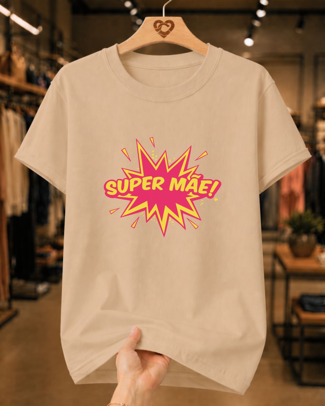 Camiseta Feminina Super Mãe