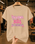 Camiseta Feminina Dia Das Mães "Melhor Mãe Do Mundo" 100% Algodão