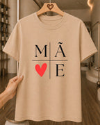 Camiseta Feminina Mãe Com Amor