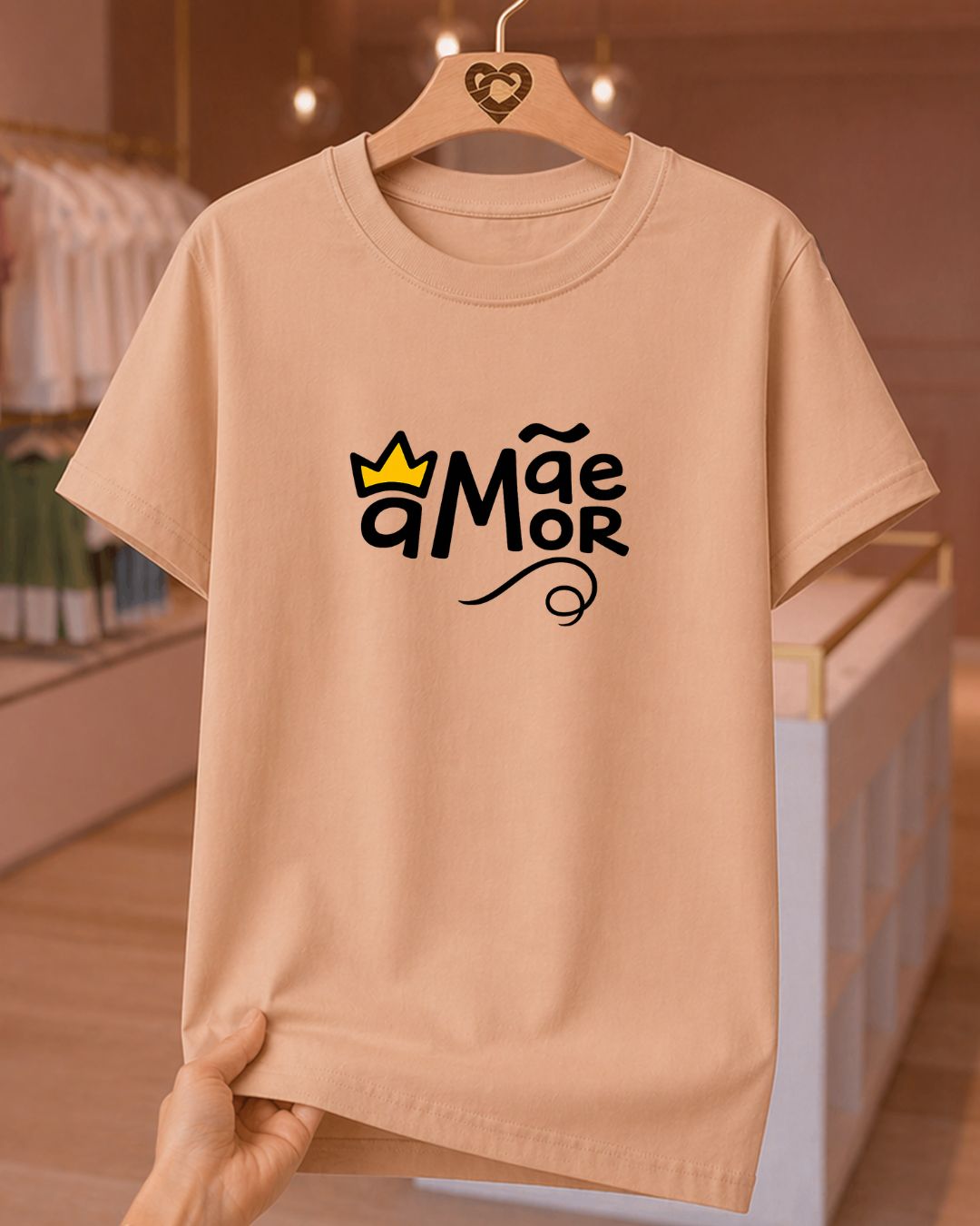 Camiseta Feminina Mãe Amor