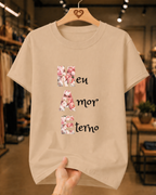 Camiseta Feminina Mãe Meu Amor Eterno