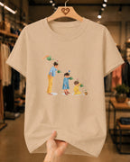 Camiseta Feminina "Mãe Amor Que Acompanha" 100% Algodão Dia Das Mães