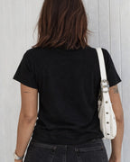 Camiseta Amor De Mãe É Para Sempre Com Estampa Frontal