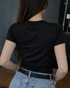 Camiseta Amor Guiado Por Deus Com Estampa Tipográfica