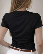 Camiseta Feminina 100% Algodão "Meu 1º Dia Das Mães" Dia Das Mães