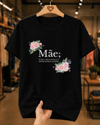 Camiseta Feminina Mãe Onde O Amor Nunca Acaba